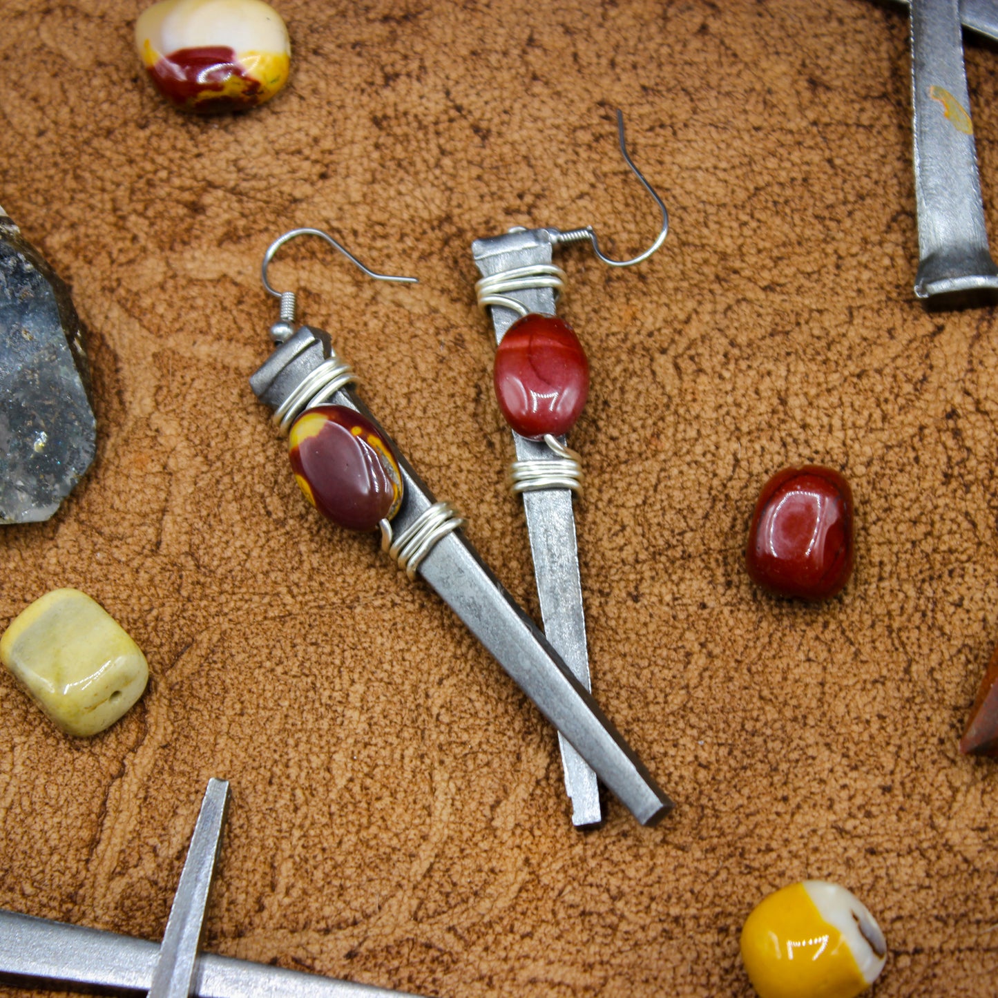 Coffin Nail Earrings | Mookaite Meadows