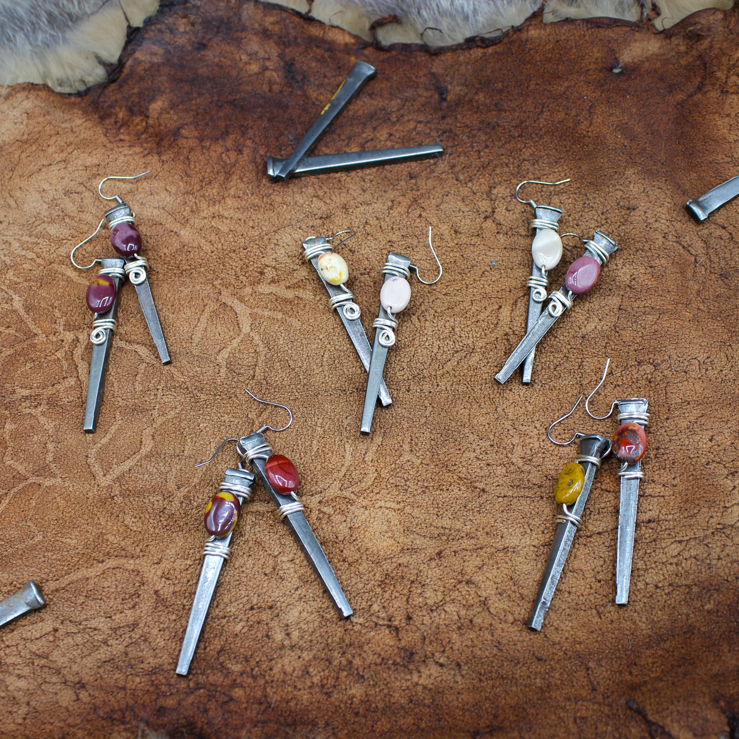 Coffin Nail Earrings | Mookaite Meadows