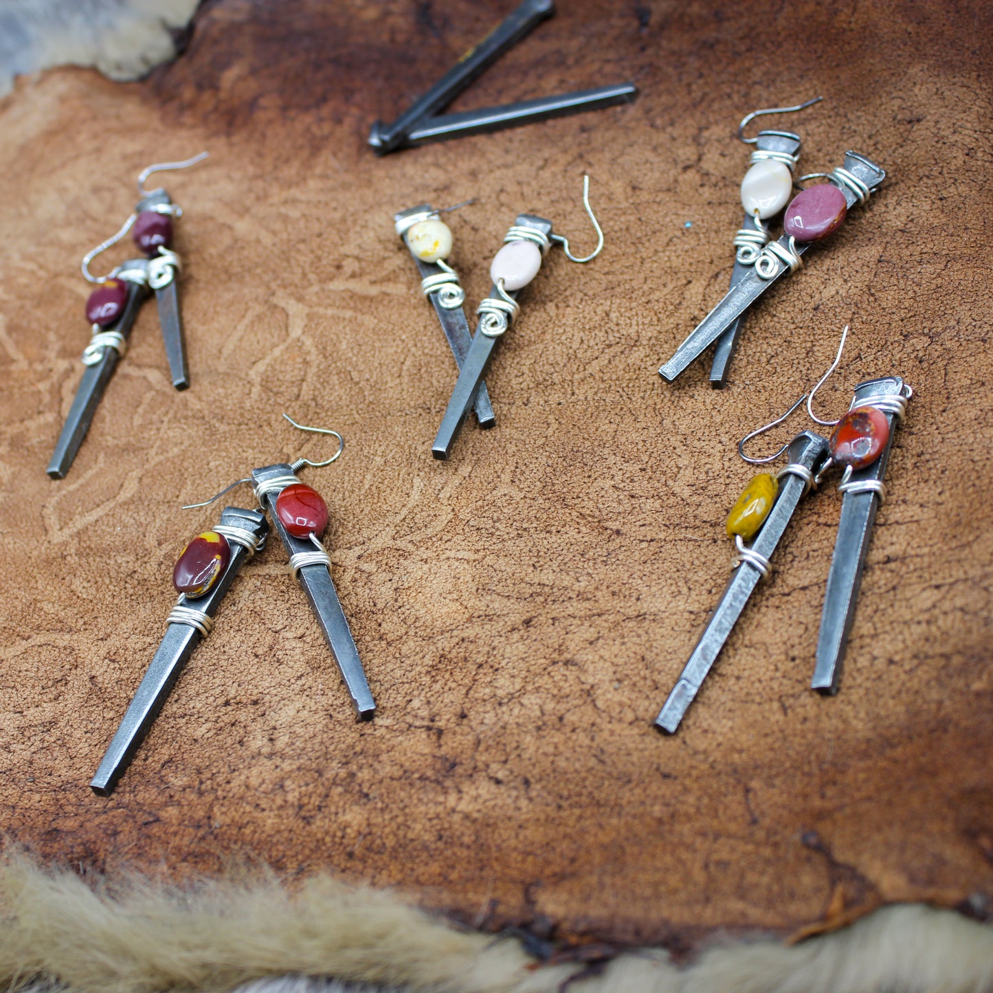 Coffin Nail Earrings | Mookaite Meadows