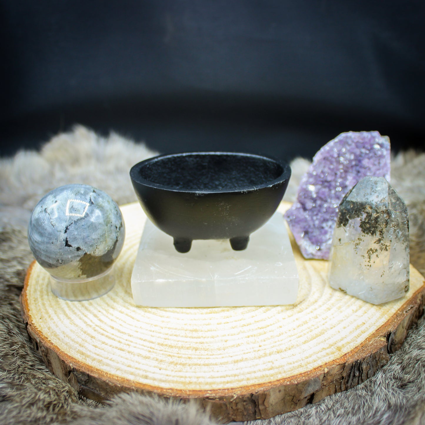 Iron Oval Offering Bowl