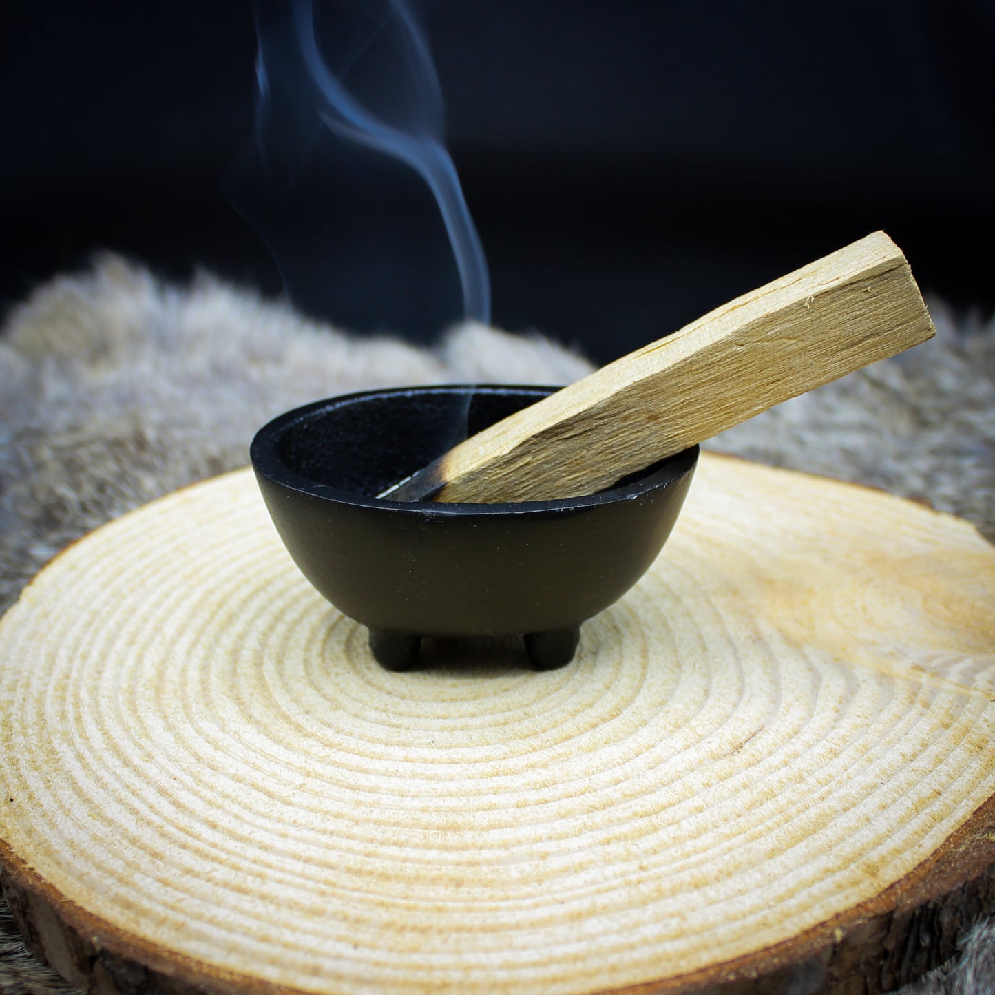 Iron Oval Offering Bowl